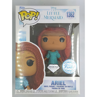 Funko Pop Disney The Little Mermaid - Ariel [กากเพชร] #1362 (กล่องมีตำหนินิดหน่อย)