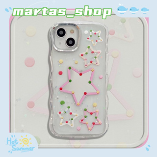 ❤️ส่งของขวัญ❤️ เคสไอโฟน 11 12 13 14 Pro Max เรียบง่าย หวานสวย ดาว ความนิยม ฤดูร้อน แฟชั่น Case for iPhone สาวน่ารักหัวใจ