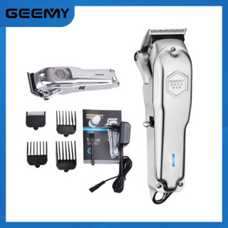 Geemy professional hair clipper ปัตตาเลียนตัดผมแบบไร้สาย รุุ่น GM-862 และ  GM-2600