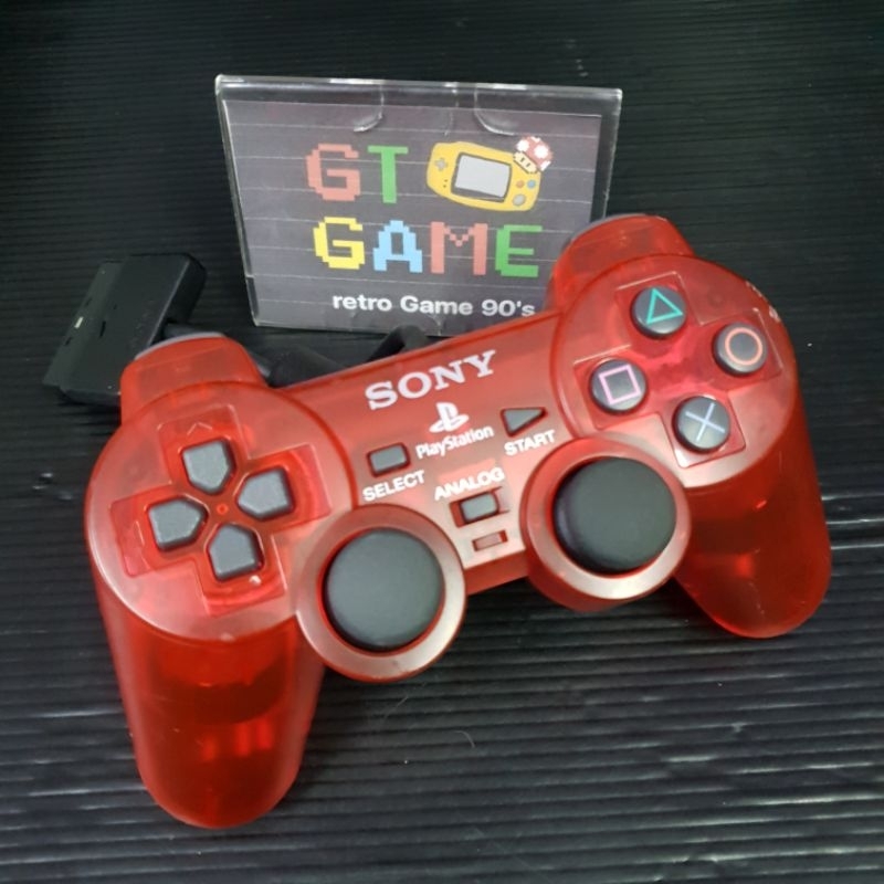 PS2 Controller Limited ( Clear Red ) 🎮