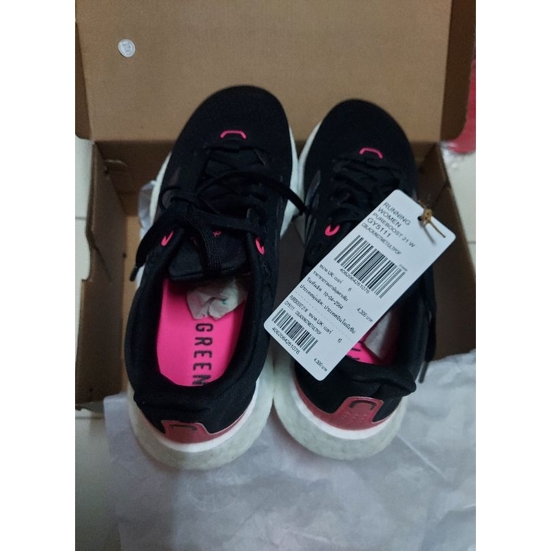 adidas รองเท้าผ้าใบ Pureboost 21 GY5111ไซส์ 6UK