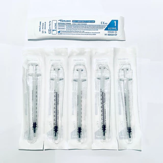(กล่อง)Syringe 1 ml เทอรูโม กระบอกฉีดยา 1 มล. ไม่ติดเข็ม