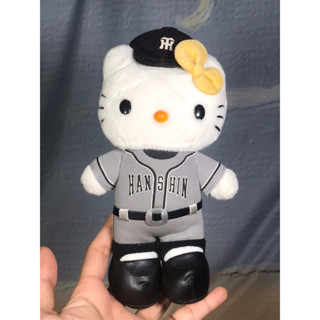 Hello Kitty Hanshin Tigers 7” Sanrio ตุ๊กตา คิตตี้ เบสบอล