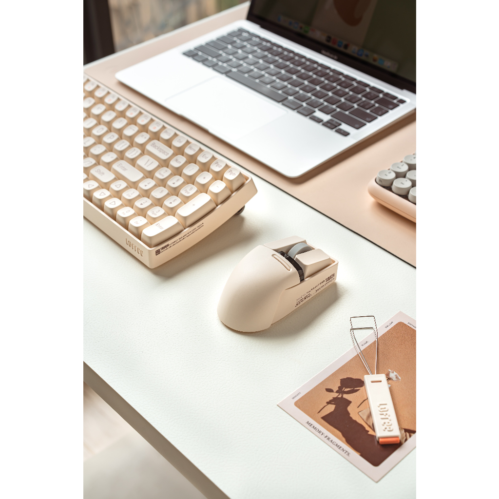 [โค้ดคุ้มลด 20%] LOFREE TOUCH PBT Wireless Mouse เมาส์ไร้สาย เมาส์บลูทูต Mouse Bluetooth Wireless รูปที่ 5