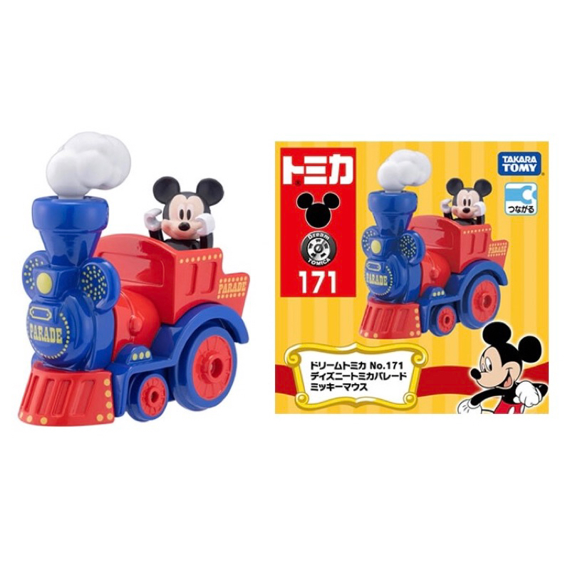 แท้ 100% จากญี่ปุ่น โมเดล ดิสนีย์ รถไฟ มิกกี้เม้าส์ Takara Tomy Dream Tomica Disney Tomica No. 171 P