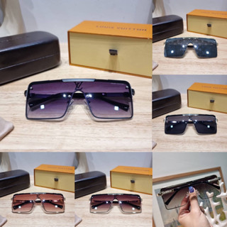 LV Unisex Sunglasses UV protection premium for gift with Box set Lv-23