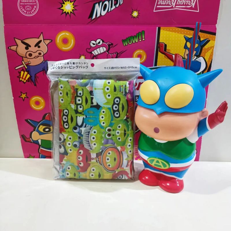 Eco Bag ลายกรีนแมนน่ารักๆ จากญี่ปุ่น