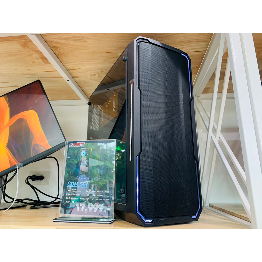 คอมประกอบ คอมพิวเตอร์ เล่นเกมส์ ENSO MESH TG 4(E5-2670V2/16GB/M.2 256GB/1TB/RXT1660 8GB)