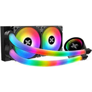 LGA 1700 AM5 Xigmatek Neon Aqua 240 AIO CPU Liquid Cooler ARGB