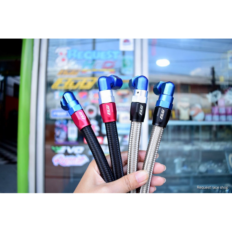 HYB สายระบายไอเบอร์6 สินค้ามีพร้อมส่งเลย ถูกสุดรับประกัน ปลายสายอุดยางให้เรียบร้อย