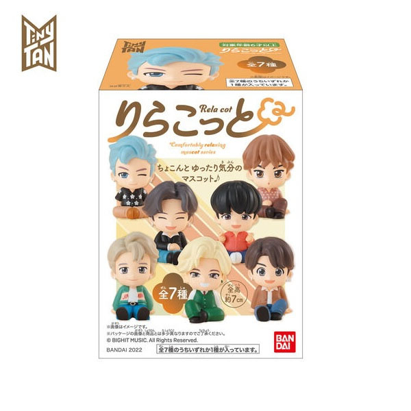 พร้อมส่ง [เลือกแบบได้] Bandai Candy Toys Relacotte TinyTAN Dynamite BTS BT21 บังทัน บีทีเอส ของแท้ ใหม่ มือ 1