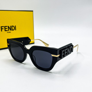 แว่นตากันแดดFendi ออริ  งานเทียบแท้ใช้สลับแท้-