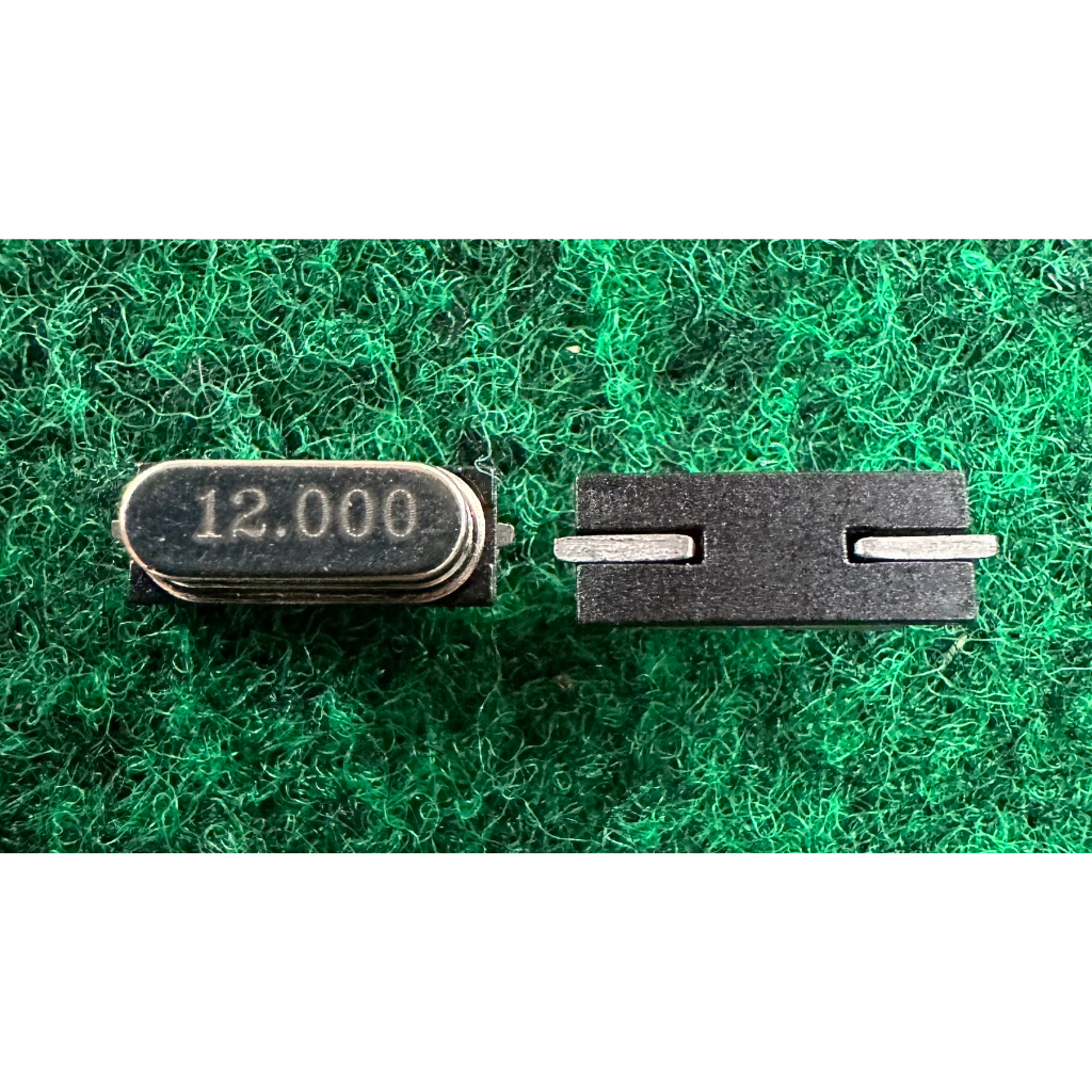 crystal oscillator 2-Pin 4Mhz , 6Mhz , 8Mhz , 11.0562 Mhz , 12Mhz , 22.1184Mhz , 24Mhz , 25Mhz , 48M , JWT16Mhz   2 PCS