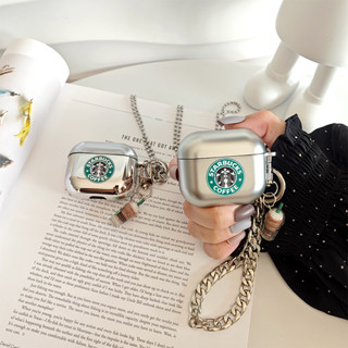 เคสแอร์พอด 3 Case Airpods 3 pro2 case เป็นที่นิยม Stɑrbucks วัสดุชุบผิวด้าน Airpod 3 pro2 case เคส Airpod 1 gen2 case