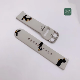 สายนาฬิกา Amazfit Bip u pro amazfit Bip 3 pro p80 GTS4 mini GW33PRO 20mm Xiaomi Huawei