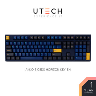 คีย์บอร์ด Akko 3108DS Horizon 108 Button Wired Mechanical Keyboard by UTECH