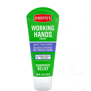 ของแท้ 100% OKeeffes Working Hands Night Treatment Hand Cream, หลอด 3.5 ออนซ์, ราคา 420 บาท