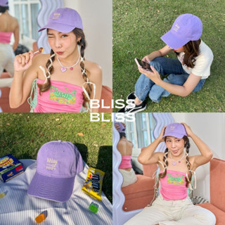 ใส่โค้ด 491X3 ลดทันที 20.-🔥 หมวกแก๊ป Bliss💜 by asissy.club