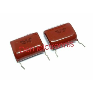 (ราคา1ตัว) Cไมล่า Capacitor ตัวเก็บประจุ คาปาซิเตอร์ 100V ค่า 825K ส่งทุกวัน