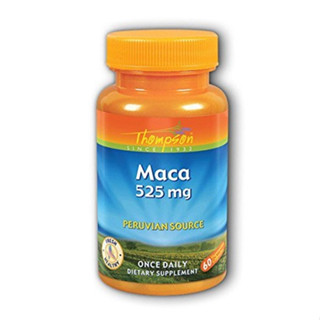 พร้อมส่ง🌟 Maca 525 mg, Thompson 60 Vegetarian Capsules