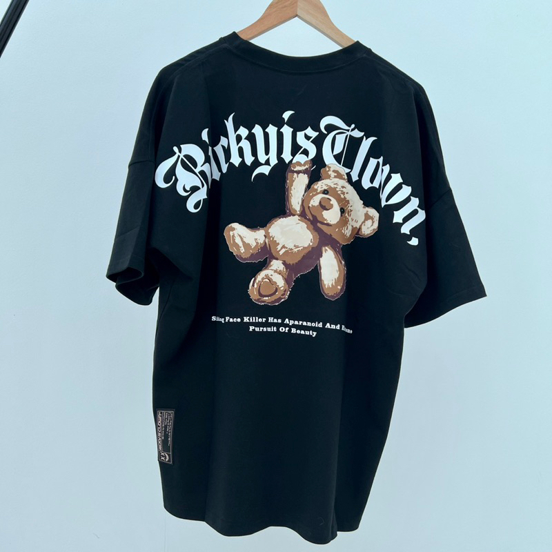 RickyIsClown Teddy Oversized tee