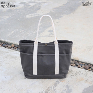 Dailey Totebag - darkgrey | wonko studio