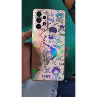 🧡ราคาพิเศษ 8ลายเท่านั้น ฟิล์มไฮโดรเจลแบบมีลาย ฟิล์มติดหลังเครื่อง สั่งตัดได้ทุกรุ่น ฟิล์มหลังจะมีขอบข้างเป็นบางรุ่น