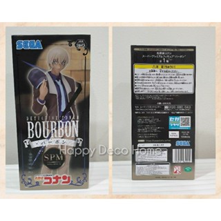 Figure Conan Rei Amuro Tooru อามุโร่ Bourbon ของแท้100% มือ1 LOT JP  SPM ชุดสูทถือหมวก