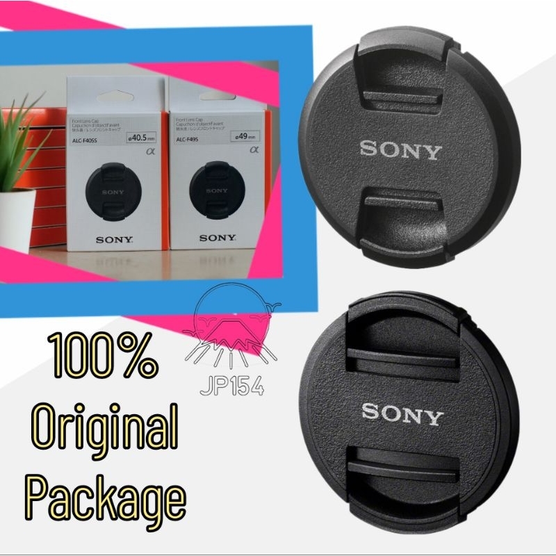 ฝาปิดเลนส์ Sony แท้ Lens Cap 40.5 - 82 mm A5100 A5300 ZV-E10 A7 16-50 35mm f1.8 ฝาเลนส์ ฝาปิดหน้าเลน