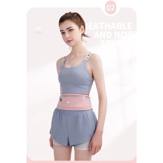 OUDU 01 กระเป๋าวิ่ง กระเป๋าคาดเอวออกกำลังกาย ใส่โทรศัพท์มือถือ กันน้ำได้ ใส่กุญแจ ของอื่นๆ