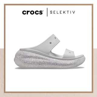 CROCS CRUSH SANDAL GLITTER