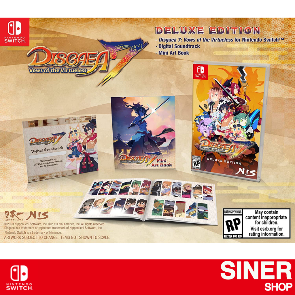 🎮 [ NSW ] : Disgaea 7: Vows of the Virtueless Deluxe Edition (US • America)