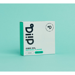 Diip C.B.D Oil 300 mg น้ำมันซี.บี.ดี 300 มก. รส ธรรมชาติ Natural Flavor (10 Sachets)