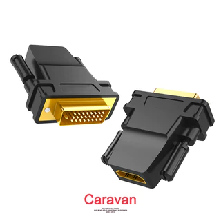 Caravan Crew DVI(24+1) to HDMI Adapter สายอะแดปเตอร์แปลง การส่งสัญญาณแบบสองทิศทาง