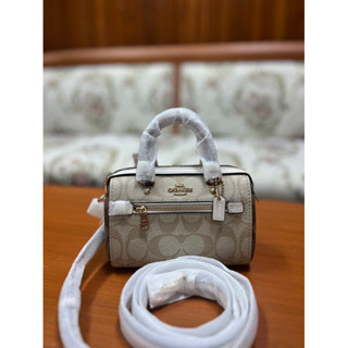 พร้อมส่ง แท้💯 MICRO ROWAN CROSSBODY IN SIGNATURE CANVAS (COACH 2300)