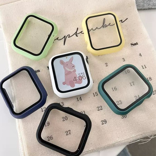 【พร้อมส่ง】iWatch tpu 45 มม. 44 มม. 40 มม. 41 มม/39 เคส iWatch พร้อมฟิล์ม สีต่างๆ เคส iWatch แบบแข็ง