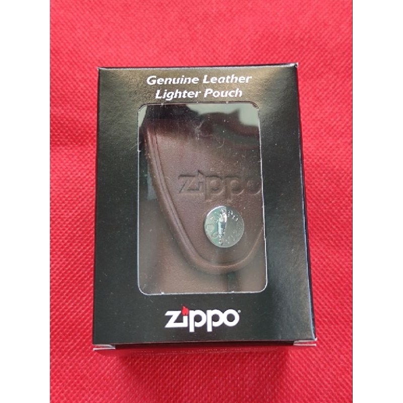 ซองหนังใส่ไฟแช็ค Zippo Leather Pouch ของแท้