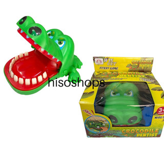 Crocodile Dentist จระเข้งับงับแสนสนุก จระเข้ งับนิ้ว เกมส์ของเล่นเสริมทักษะ ช่วยฝึกกล้ามเนื้อมือและสายตา มีสีสันสดใส