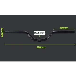 แฮนด์ยก แฮนด์จักรยาน อลูมิเนียม่ ขนาด 25.4 mm อะไหล่จักรยาน