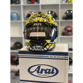 หมวกกันน็อค Arai RX-7X LION GOLD LIMITED EDITION YFDESIGN X MINILAW