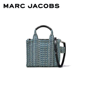 MARC JACOBS THE WASHED MONOGRAM DENIM MINI TOTE BAG 2P3HTT050H02 กระเป๋าโท้ท