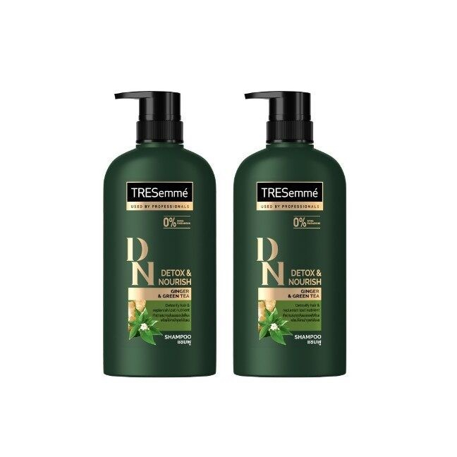 TRESEMME Shampoo Salon Detox เทรซาเม่ แชมพู ซาลอน ดีท็อกซ์ 450 ml.(แพคคู่)