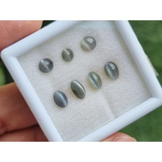 คละsize พลอยไพทูรย์ตาแมว คุณภาพTop(Cats Eye Chrysoberyl) ชุดละ 7,200฿