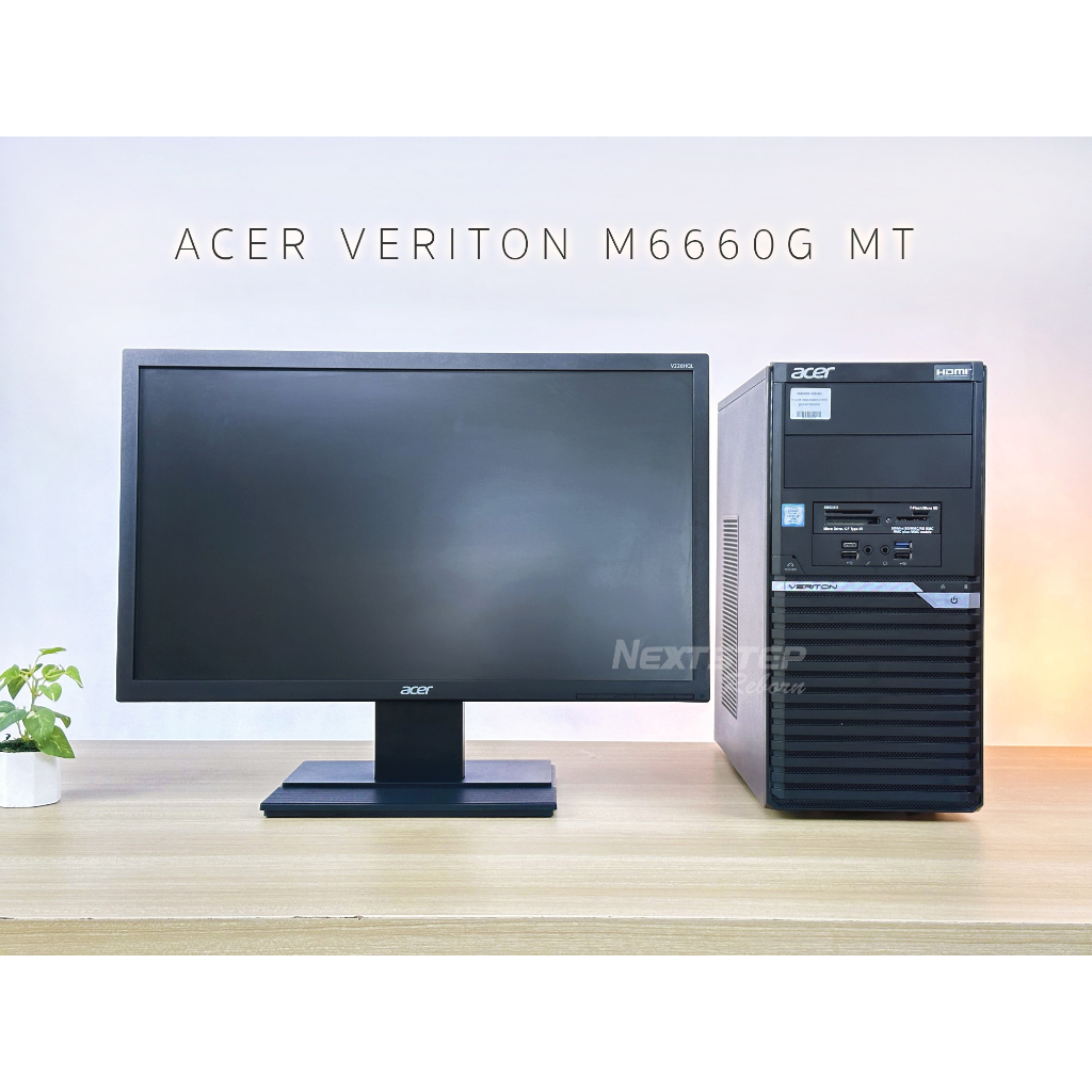 ACER M6660G  / CORE I7-8700 / RAM 16 GB / HDD 1 TB SATA /  intel UHD 630 / LED 21.5 นิ้ว ACER ( สินค้ามือ2 )