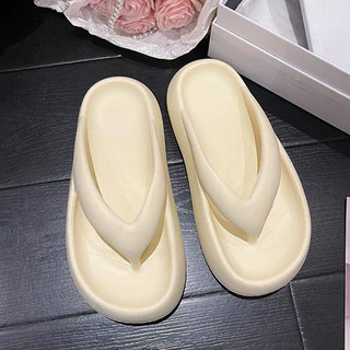 GFShop New รองเท้าแตะหูหนีบ รองเท้าผู้หญิงพื้นหนา💯 สีแคนดี้สดใสน่ารัก ใส่ได้ทุกโอกาส น้ำหนักเบา หูหนีบไม่บาดเท้า ราคาคือ
