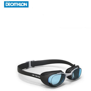 NABAIJI แว่นตาว่ายน้ำรุ่น 100 XBASE ขนาด L (สีดำ) DECATHLON