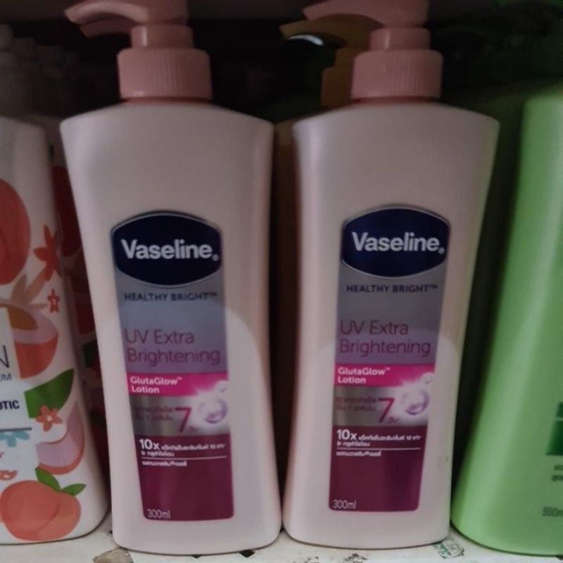 [1แถม1] Vaseline Lotion โลชั่นวาสลีน UV Extra Brightening+/ Deep Restore 480ml