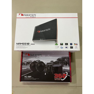 10550บาท 9”Android Nakamichi 4/64 พร้อมกล้องถอยหลังรอบคัน 360องศา Nakamichi ติดรถยนต์