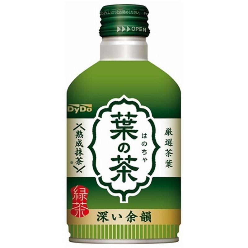 Dydo leaf tea น้ำชาเขียว ชงจากใบชาเขียวแท้ รสเข้มข้น ไม่ผสมน้ำตาล ชาเขียว ชาญี่ปุ่น (ขวดโลหะฝาเกลียว275g)