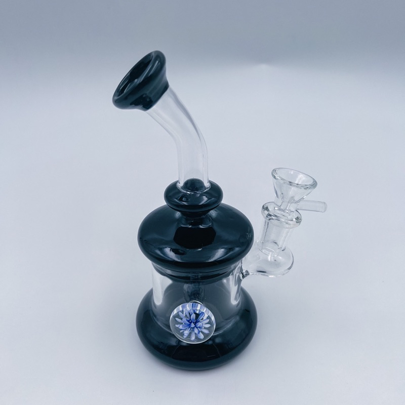 3D Glass Ball Dab Rig | 16 cm